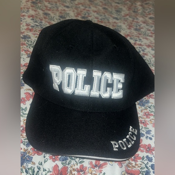 Other - Police black baseball cap